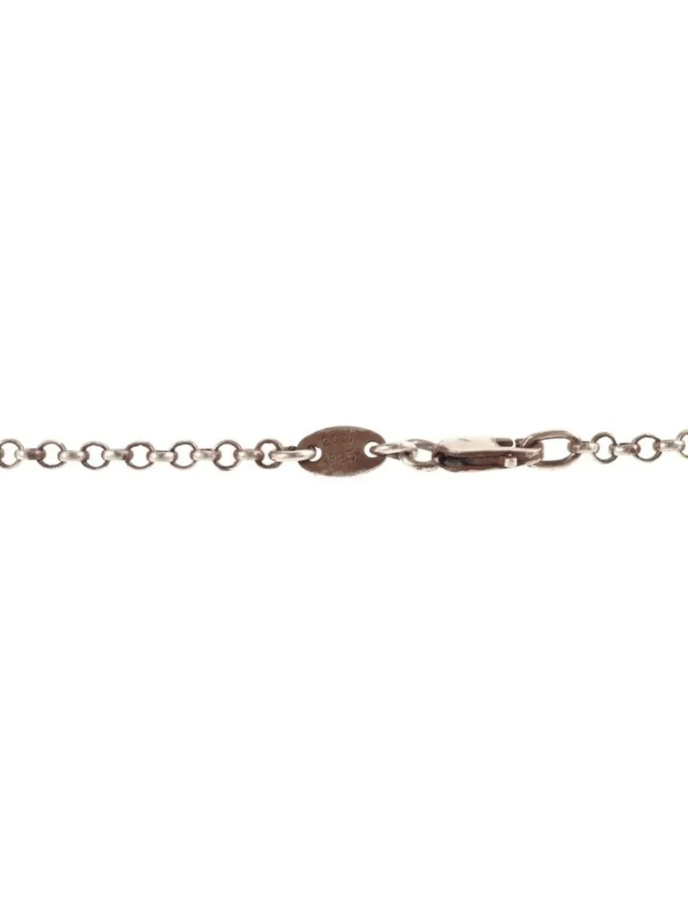 Chrome Hearts Neckchain Roll Chain Necklace Silver